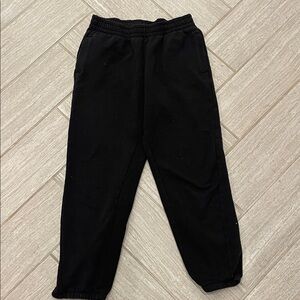 Athleta Girl Black Jogger Sweatpants